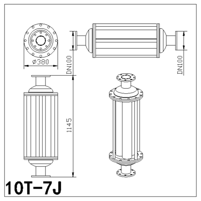 10T Габаритный чертеж
